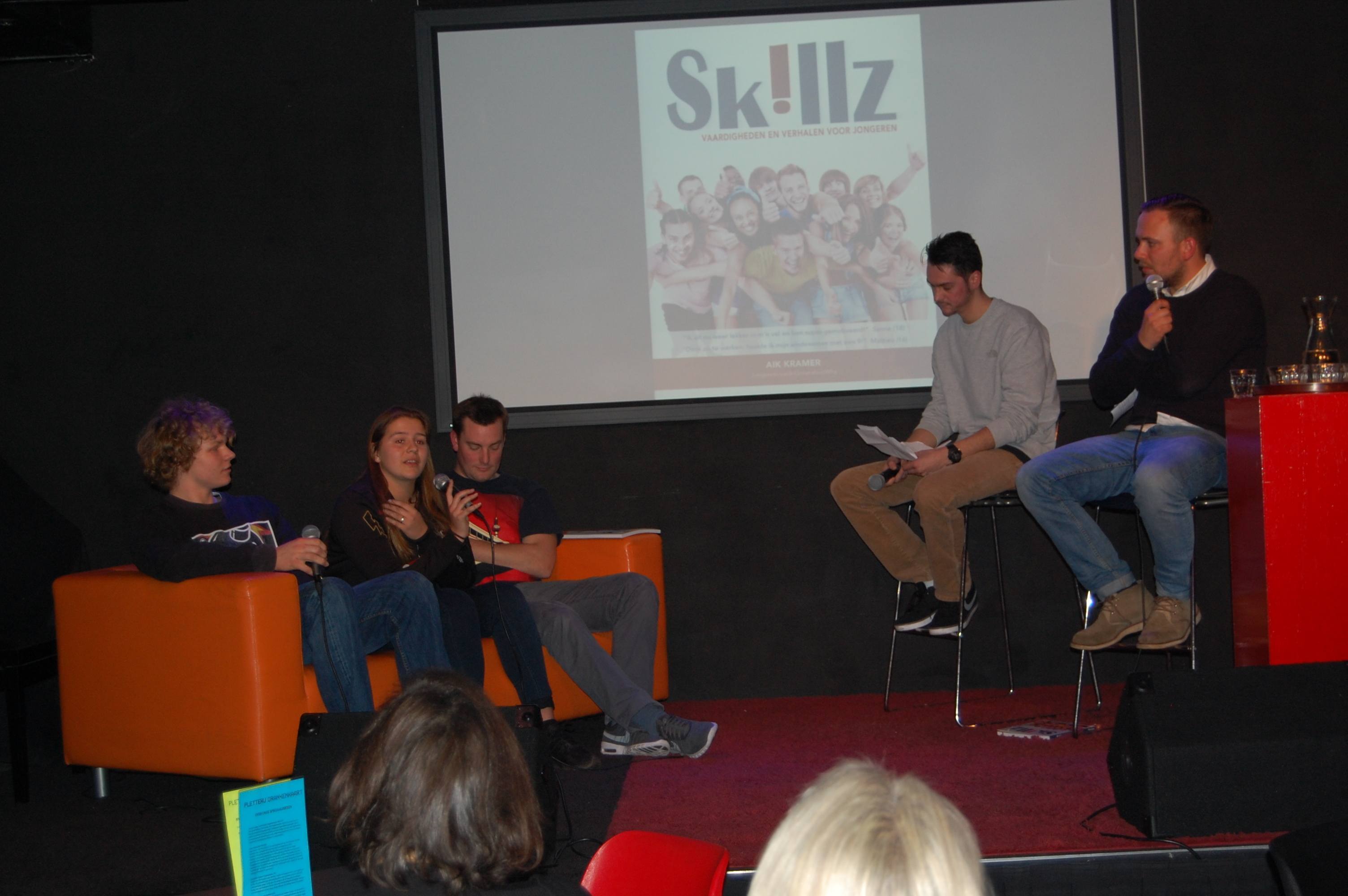 Lancering Skillz, het boek voor jongeren van nu Lancering Skillz, het boek voor jongeren van nu
